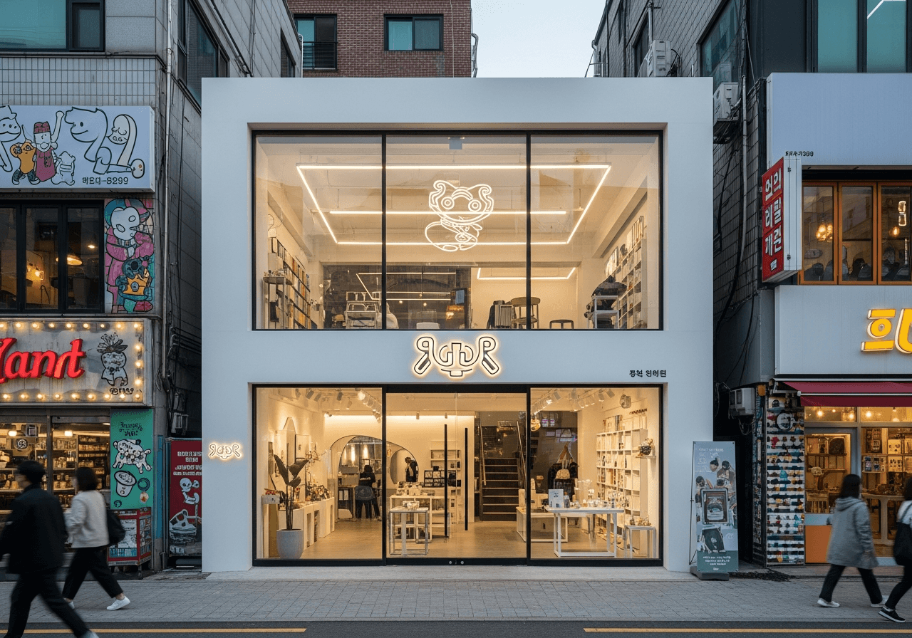 홍대 상가 임대차 계약 성공