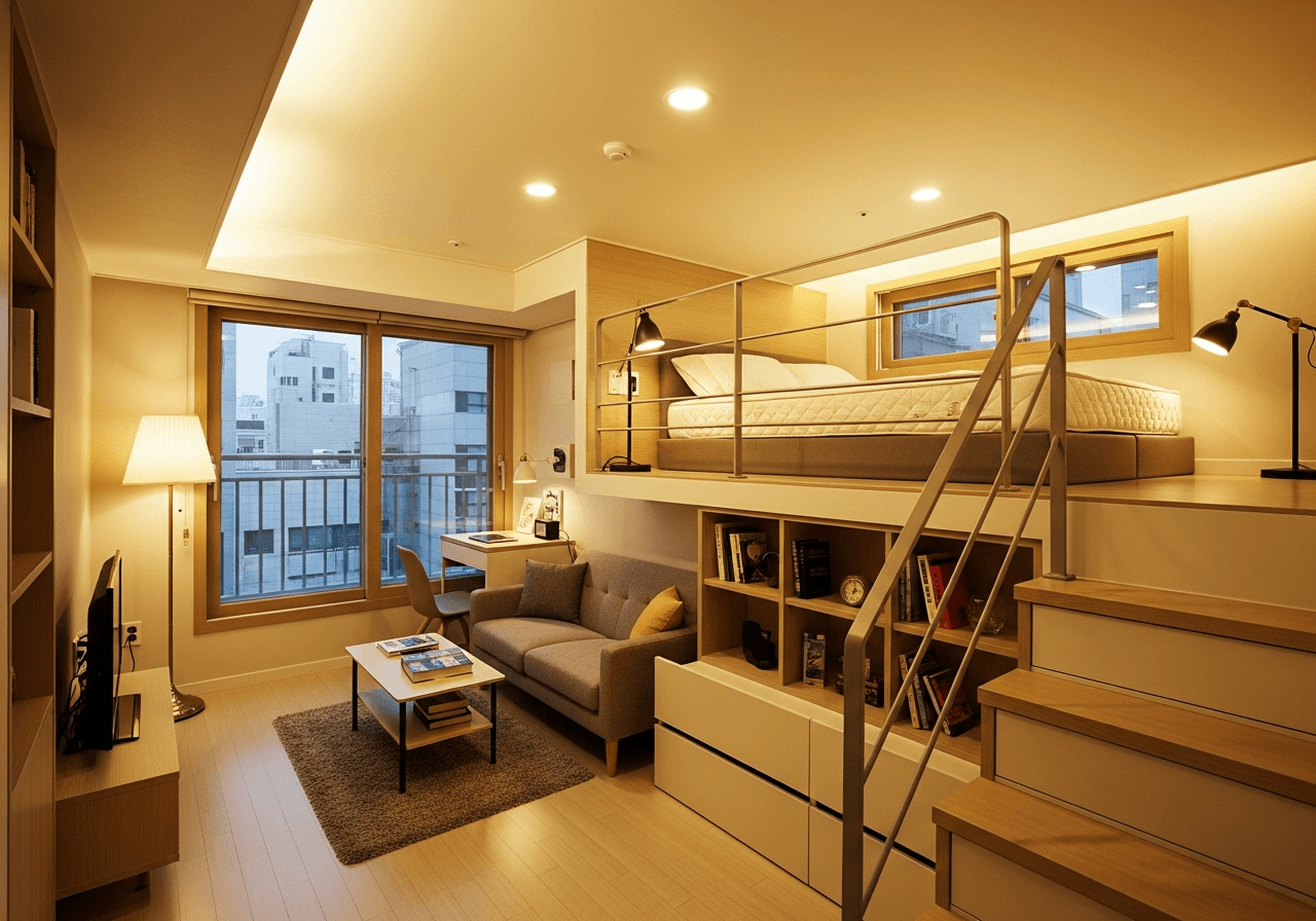 송파구 원룸 - 복층 6.4평 3